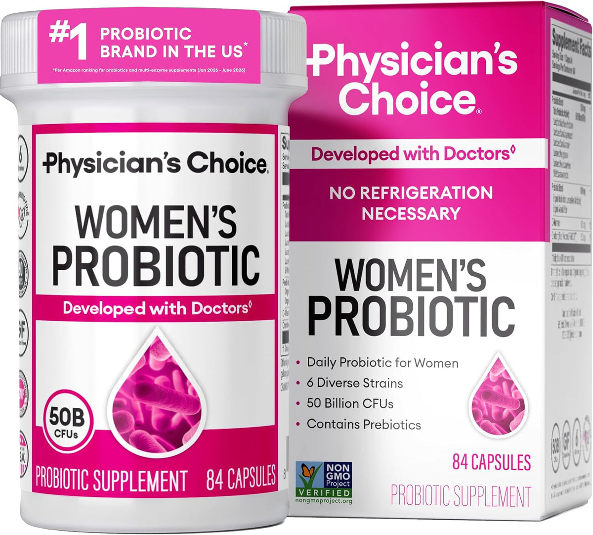 Physician's Choice Women's Probiotic lifestyle health view