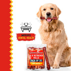 Canine Chews healthy dental dog bones for plaque and tartar control