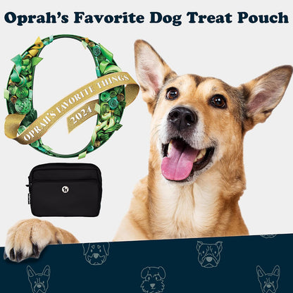 Puppington premium pet training pouch showing adjustable fanny pack belt strap