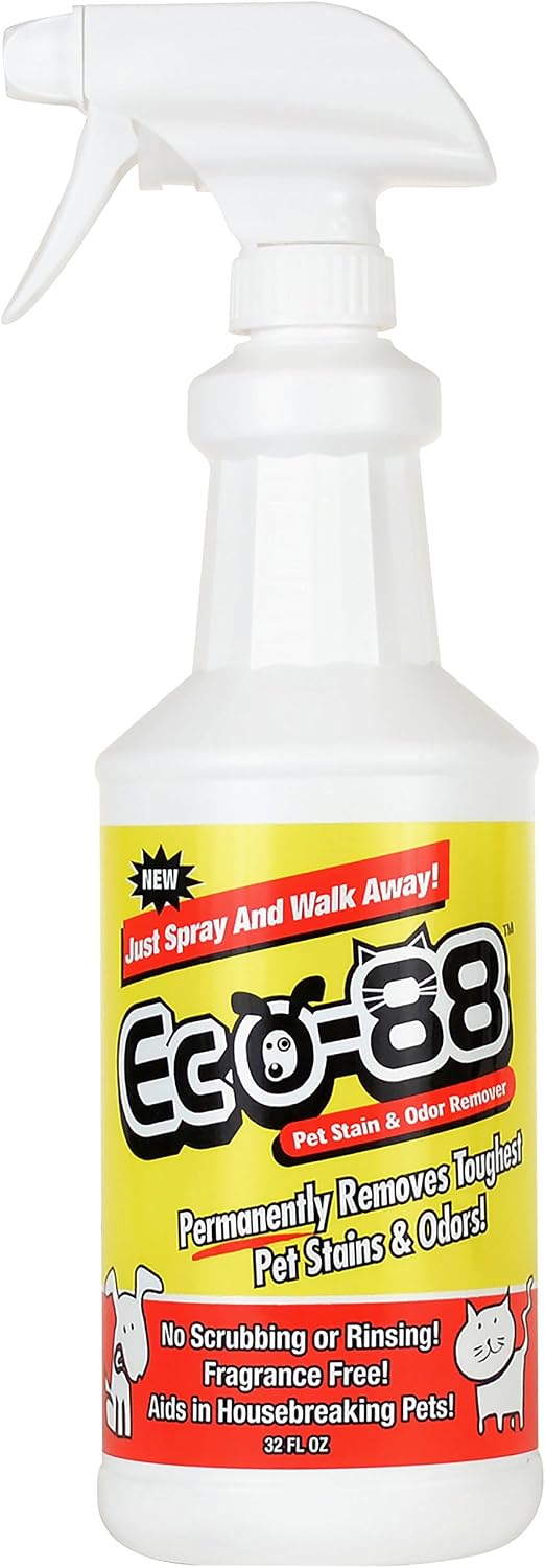 Two pack of Eco-88 Pet Stain and Odor Remover bottles