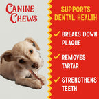 Canine Chews dog chews dental health benefits