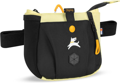 OllyDog Backcountry Day Bag | Hands-Free Dog Training Treat Pouch | Fanny/Hip Pack with Zipper Closure & Built-in Poop Bag Dispenser | Removable Waist Clip (Raven S'25) - Image 13