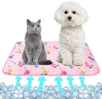 NACOCO Summer Pet Cooling Mat - Cat Dog Cushion Pad Sleeping Cool Sharks Comfortable Soft for Pets Kids and Adults (Grey Shark, S) - Image 13