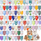 Huhumy 30 Pcs Adopt Me Dog Bandanas Bulk Pet Bibs Colorful Triangle Scarf Pet Adopt Me Bandanas for Medium Large Dogs Birthday Adoption Grooming Costume Decor - Image 15