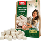 Beloved Pets Freeze Dried Chicken Cubes front packaging view showing raw pet treats