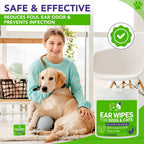 Pumbler pet ear cleaning wipes natural ingredient focus