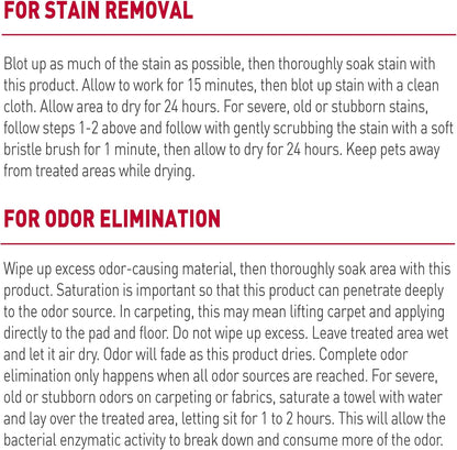 Nature's Miracle advanced pet odor eliminator foam top angle shot