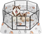 Furtime puppy training mat placed on a wooden floor