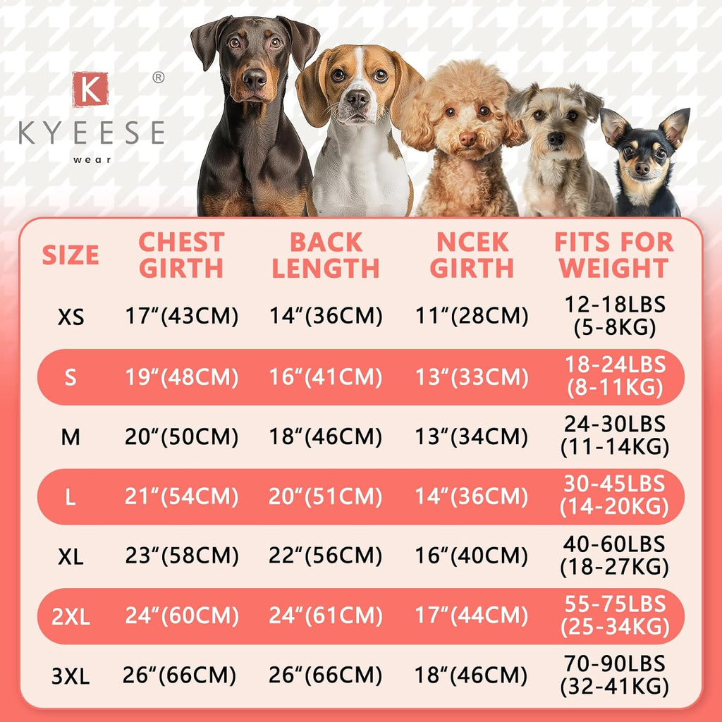 KYEESE reflective pet coat highlighting the high visibility yarn under low light.