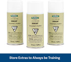 Eco friendly pet deterrent spray can with clear instructions packaging