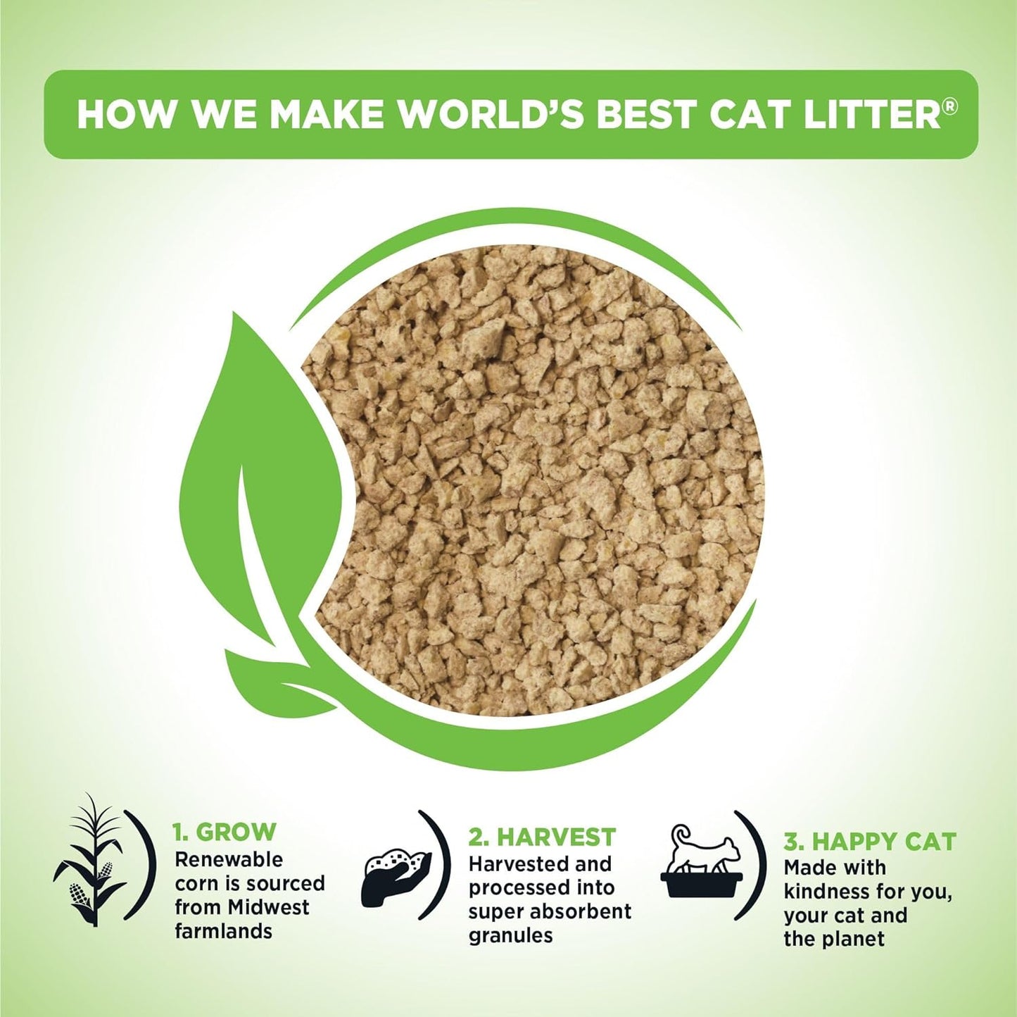 World's Best Cat Litter Comfort Care flushable cat litter