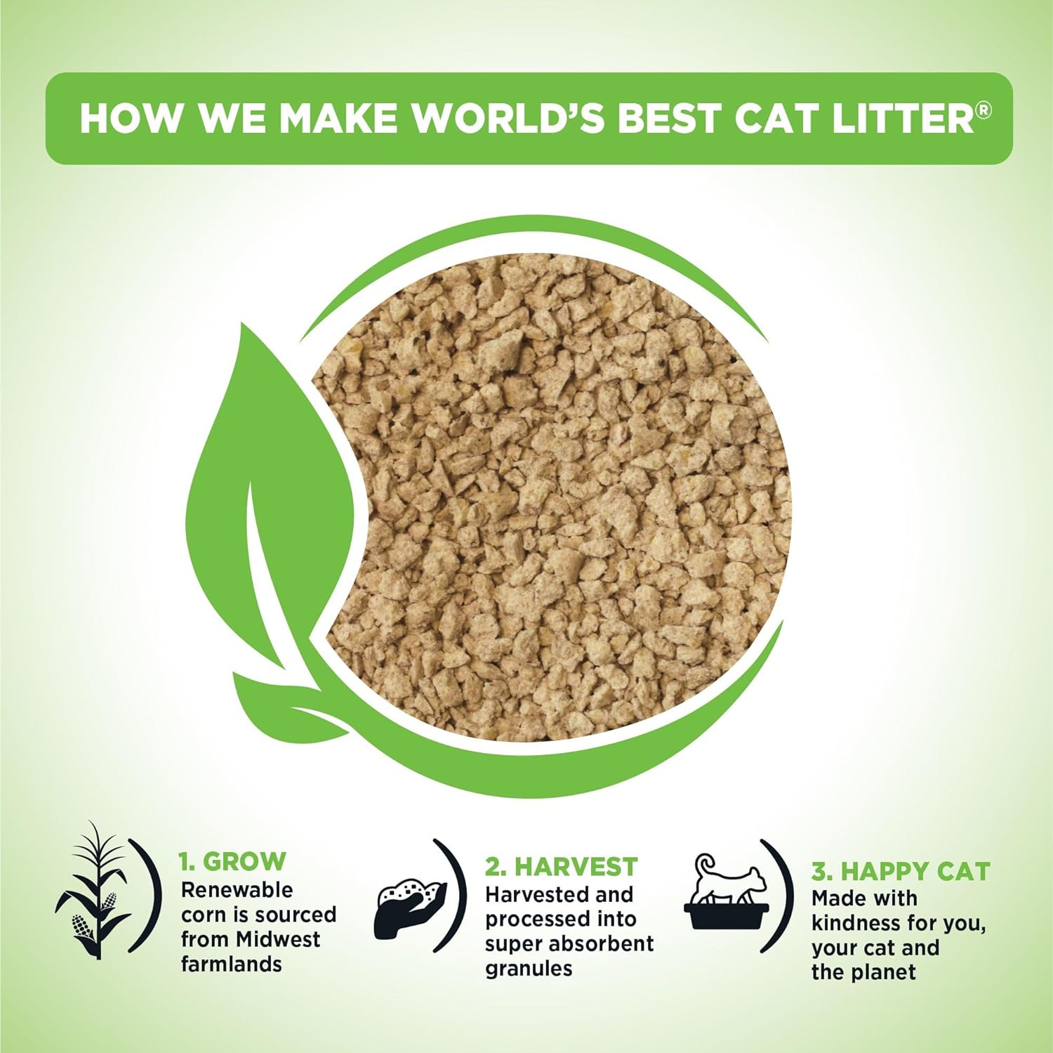 World's Best Cat Litter Comfort Care flushable cat litter