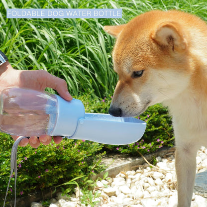Avelora foldable cat and rabbit water dispenser side view