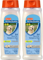 Hartz UltraGuard pet shampoo product packaging details