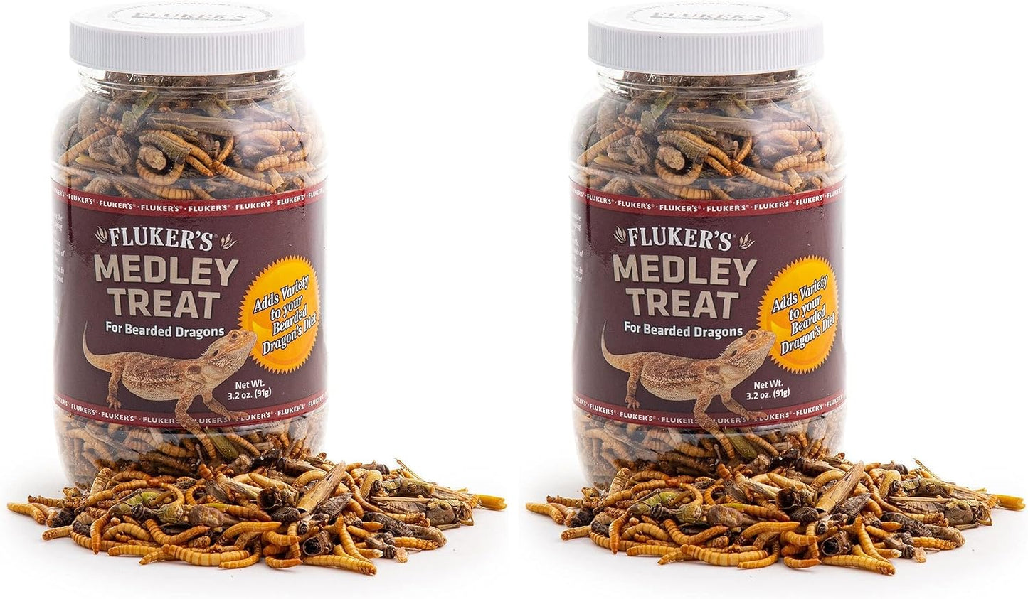 Fluker's 3.2 Ounce reptile supplement container standing upright on a clean surface.