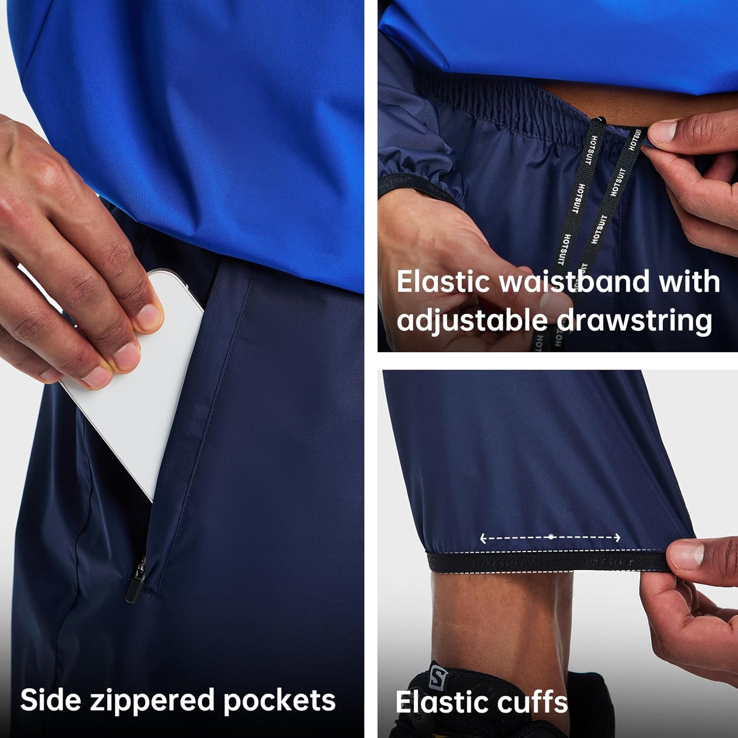 HOTSUIT athletic men training gear jacket side angle