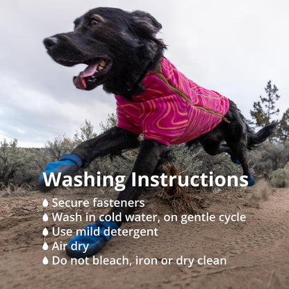 Detail of wide opening on Ruffwear dog shoe for easy fit