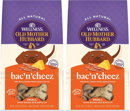 Old Mother Hubbard Wellness P-Nuttier Dog Biscuits, Natural, Training Treats, Peanut Butter Flavor, Mini Size, (20 Ounce Bag) - Image 10