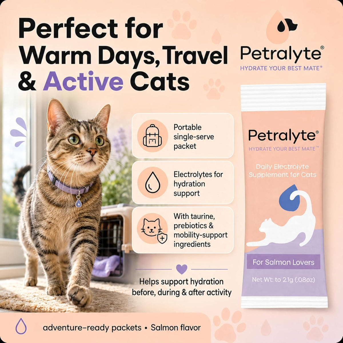 Petralyte cat joint health support ingredients label