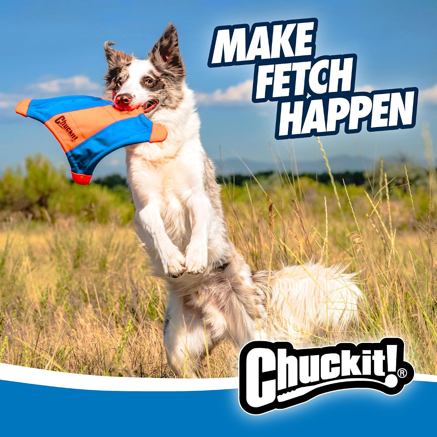 Chuckit! Flying Squirrel floating on water
