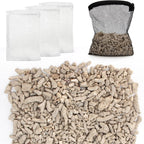 Generic crushed coral freshwater aquarium media front view packaging