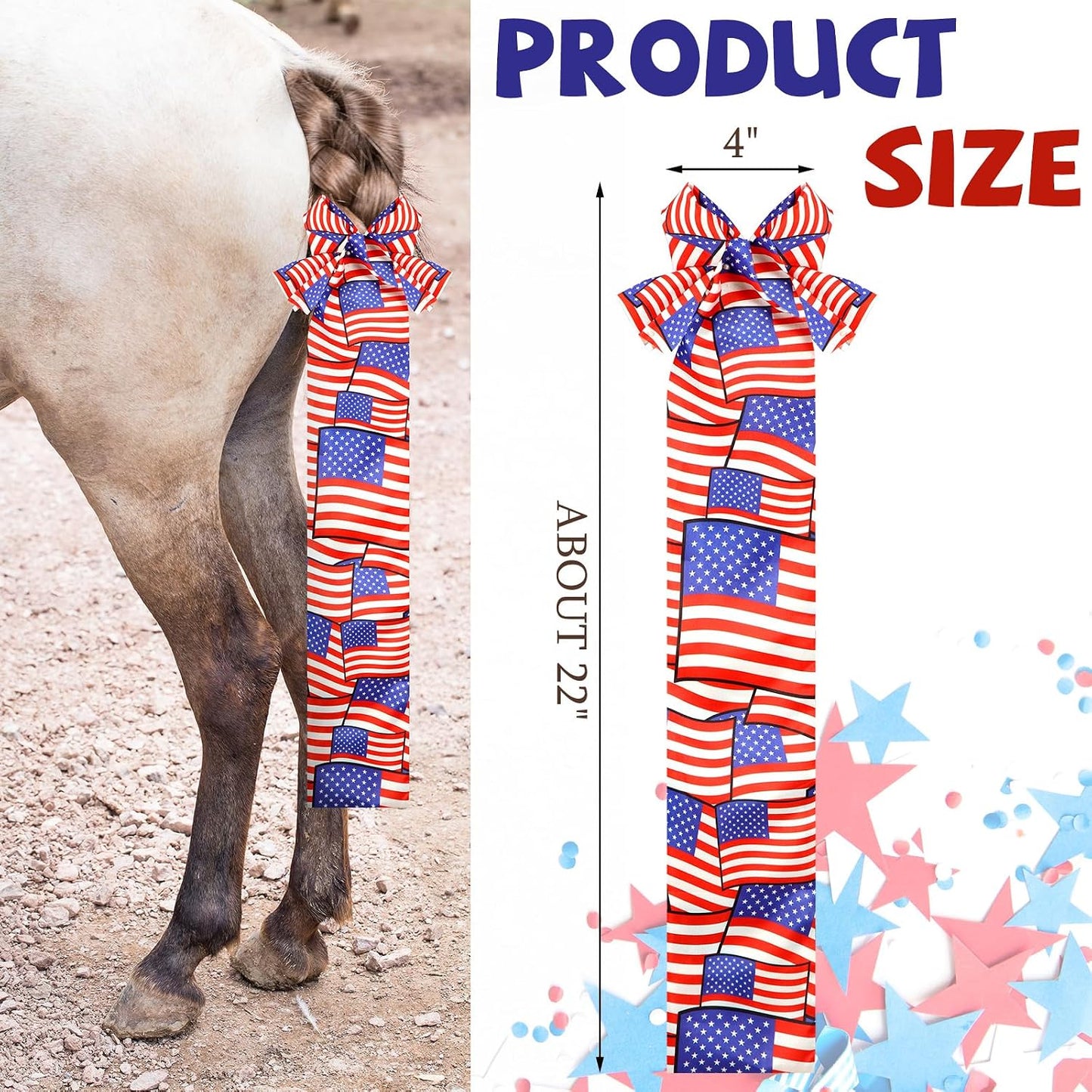 Close up of Huhumy horse tail bag breathable fabric