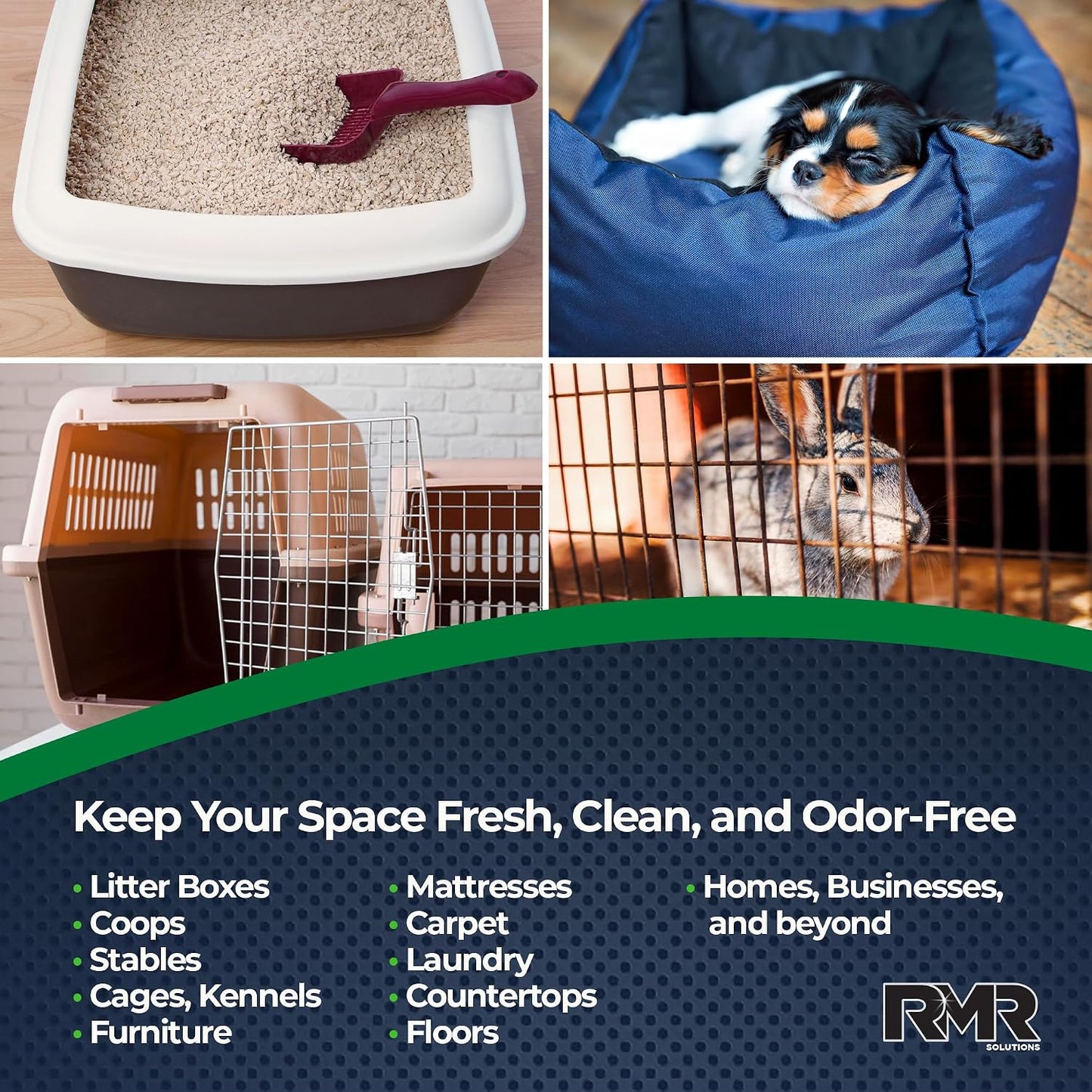 RMR Xtreme spray can showing pet odor neutralization features