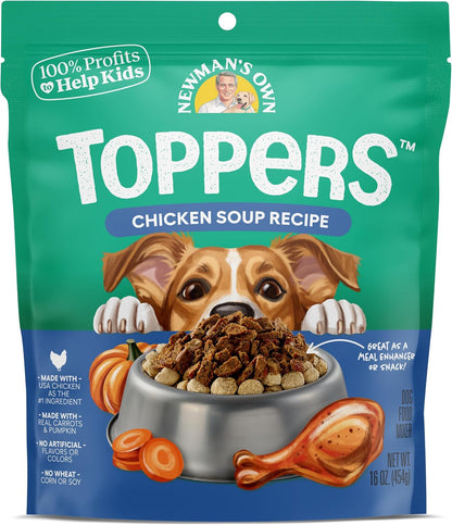 Premium imported Newman's Own pet food topper for Indian pet owners