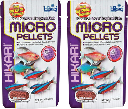 Authentic USA imported Hikari fish food packaging