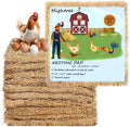 Hightree chicken coop nesting pad front view packaging
