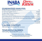 Close up of creamy Inaba Churu kitten puree texture