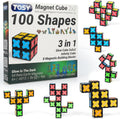 TOSY Magnet Cube 2x2 front view showcasing eight interlocking magnetic puzzle blocks arranged in a perfect square.