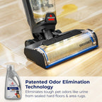 Close up of the active oxy-powered pet stain remover formula from Bissell