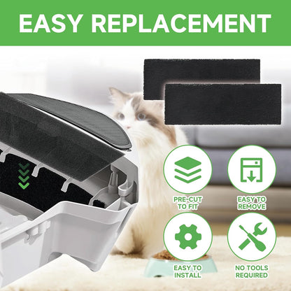 Authentic USA imported pet odor eliminator charcoal filter pack