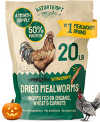 Hatortempt 5lb Dried Mealworms for Chickens & Wild Birds, Chicken Feed - Image 10