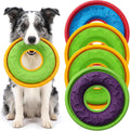 Kuyeyzu 4 pieces dog flying discs set front view