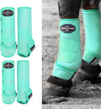Harrison Howard Splint Boots for Horses 4 Pack, Front & Hind Horse Sport Boots with Neoprene Leg Protection - Image 11