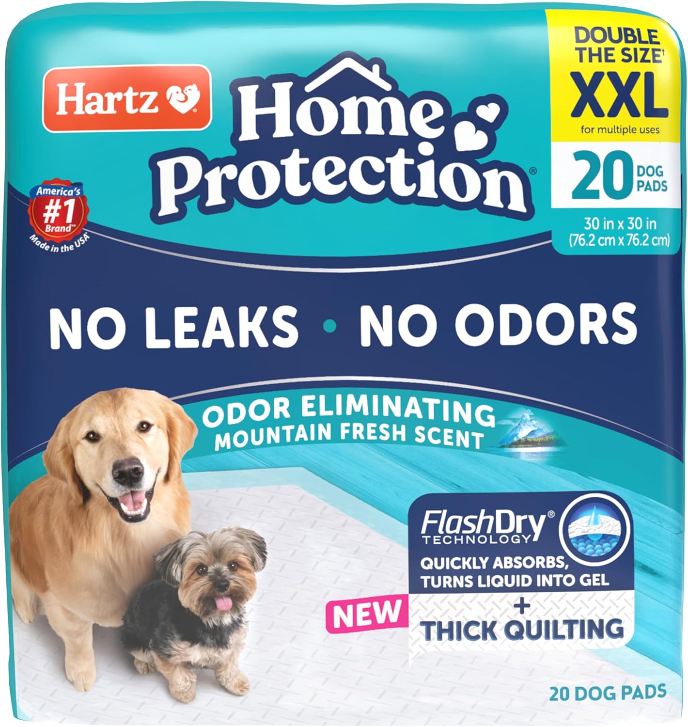Hartz Home Protection Super Absorbent Odor Eliminating Lavender Scented No Leak Dog Pads, XXL 40 count - Image 15