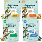 Shameless Pets Blueberry & Mint Dental Chews for Dogs, 8 Chews - Natural Dog Teeth Cleaning Treats with Fresh Breath Benefits | Grain-Free Dental Sticks for Small, Medium & Large Dogs - Image 9