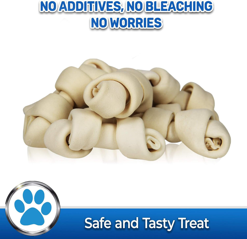 Ten count bag of chemical free natural pet chew bones