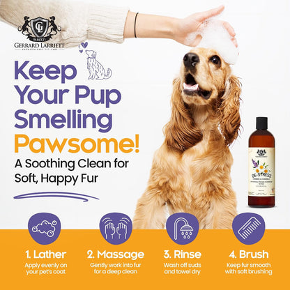 Gerrard Larriett shampoo for itchy skin relief and odor control
