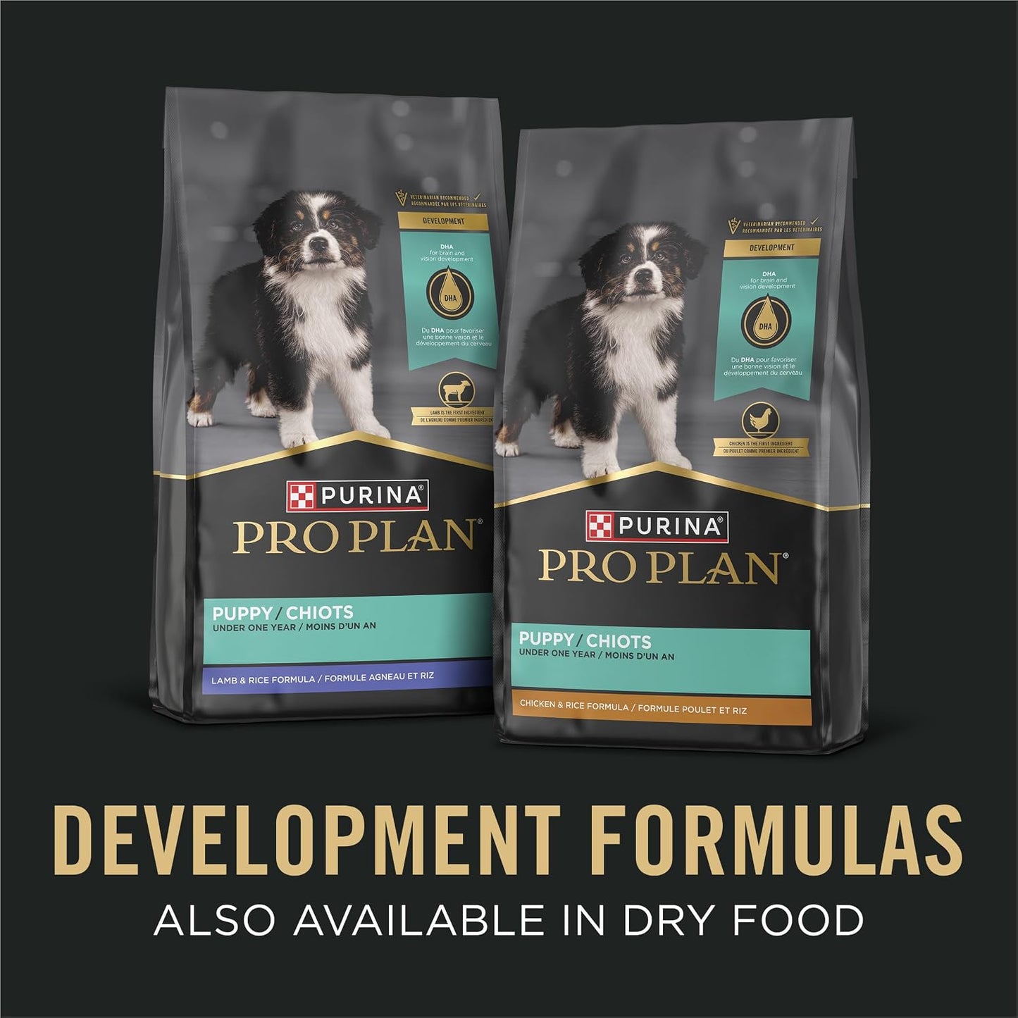 Pack of 12 Purina Pro Plan 13 Ounce wet puppy food cans