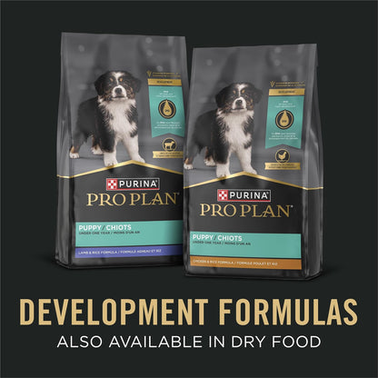 Pack of 12 Purina Pro Plan 13 Ounce wet puppy food cans