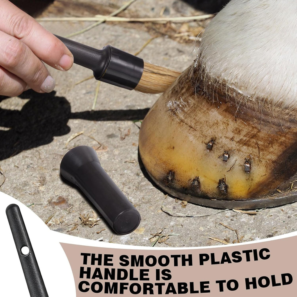 Ferrochef gentle horse face cleaning and hoof moisturizer applicator set.