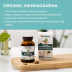 Himalaya Ashwagandha caplets packaging label details