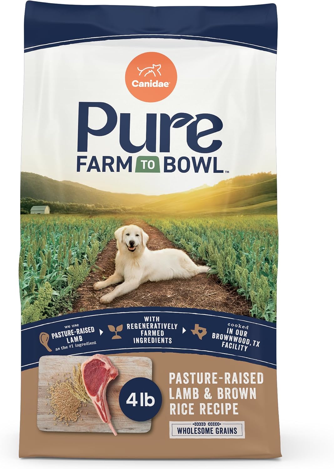 Canidae Pure Farm to Bowl Dry Dog Food - Balanced Nutrition for Adult Dogs - Limited Ingredient Formula - Wholesome Grains - 22 lb - Wild-Caught Salmon & Barley Recipe - Image 13