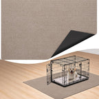 Dog Crate Mat, 24 in X 36 in Dog Playpen Mat Rubber Kennel Mat Extra Large Liner for Under Dogs Crate Cages, Absorbent Urine, Puppy Pee Pad Reusable Washable Floor Protector Waterproof Non-Slip Black - Image 12