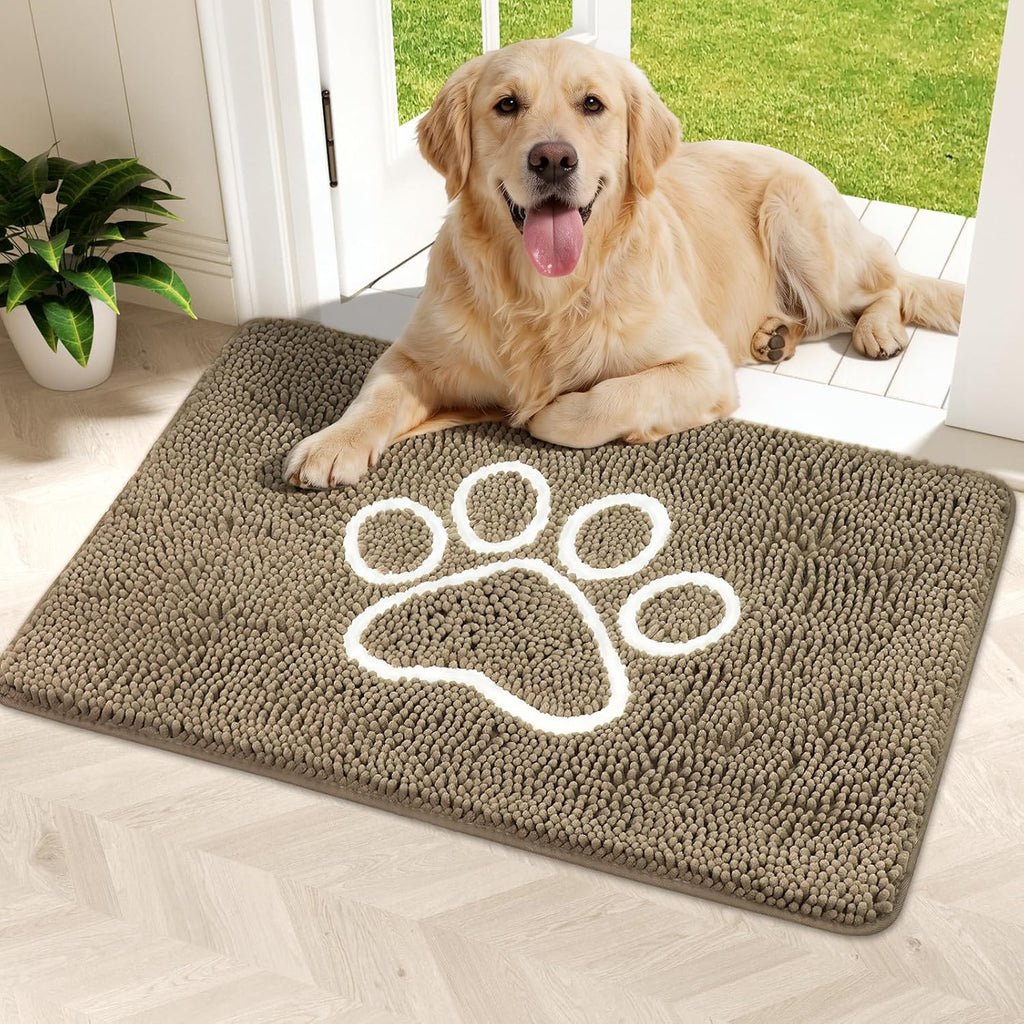 Bcoimo Super Absorbent Cat Door Mat, 24"*17" Anti Slip Mat for Muddy Paws, Pet Rugs for Dirty Paws Washable that Absorbs Moisture and Dirt, for Cat Cage and Pet Resting Carpet - Image 13