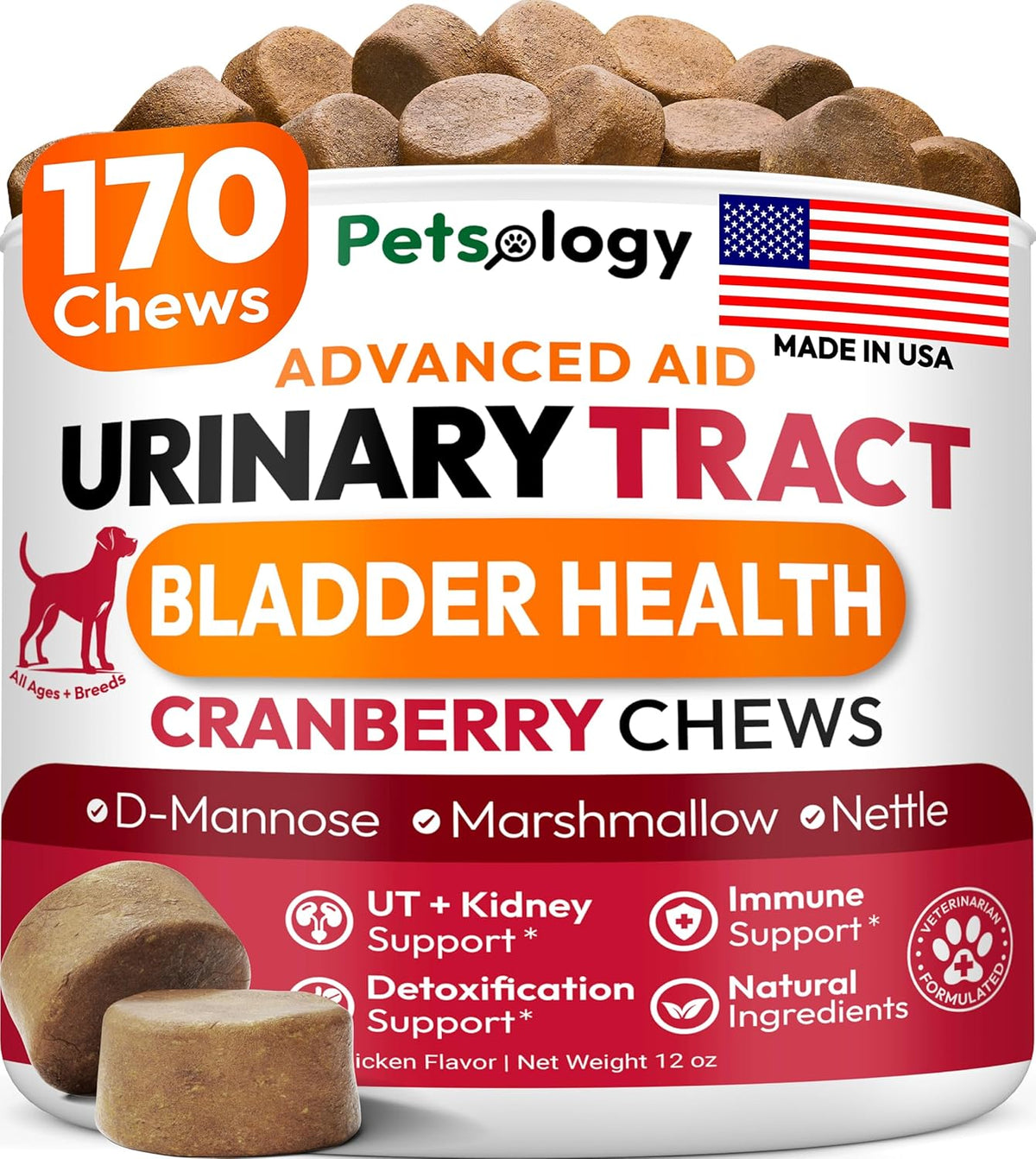 Turkey Tail Mushroom for Dogs - 170 Chews - Lion's Mane - Shiitake - Reishi - Buddy Immune Support Guard - Mushroom Supplement for Dogs Lumps and Bumps Glucosamine, Health Vitamins Multivitamin - Image 12