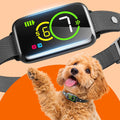 NQQHNN 1S Stop Barking Smart Dog Collar front view with digital display